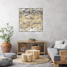 Arabic Abstract I by Jennifer Goldberger on GIANT ART - brown abstract