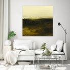 Light on the Horizon II by Sharon Gordon on GIANT ART - green abstract