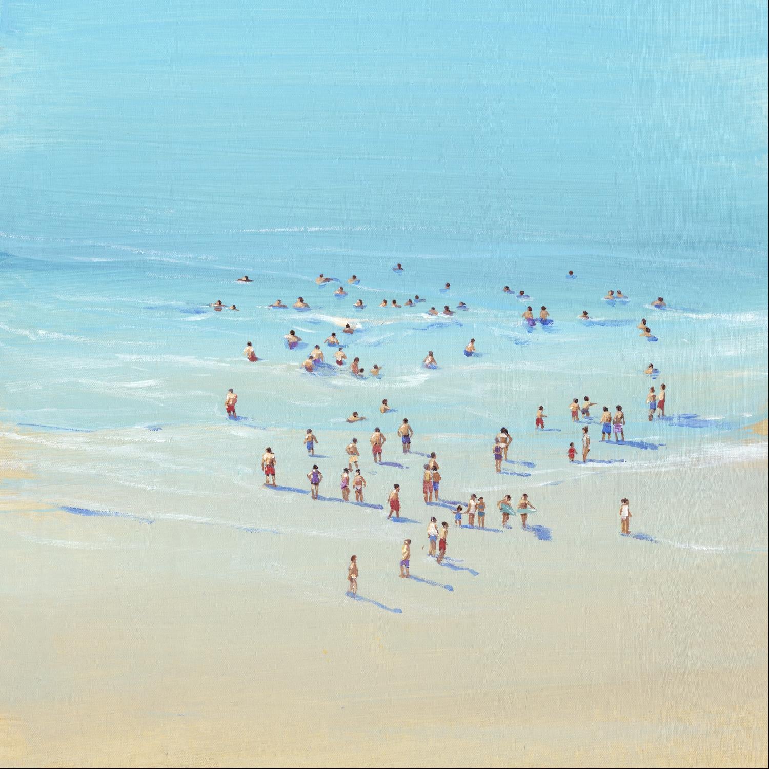 Beach Day II by Tim OToole on GIANT ART - coastal & tropical