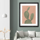 Coral Cacti I by Emma Scarvey on GIANT ART - coastal & tropical