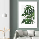 Pura Vida I by Grace Popp on GIANT ART - green coastal & tropical abstract 
