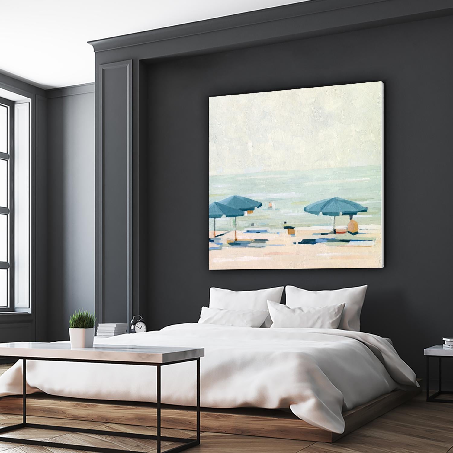 If It's the Beaches II by Emma Scarvey on GIANT ART - beige coastal & tropical beach 