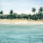 Paradis II by Grace Popp on GIANT ART - beige landscapes & seascapes beach