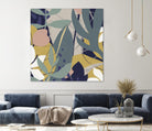 Tropical Attraction II by June Vess on GIANT ART - green coastal & tropical abstract