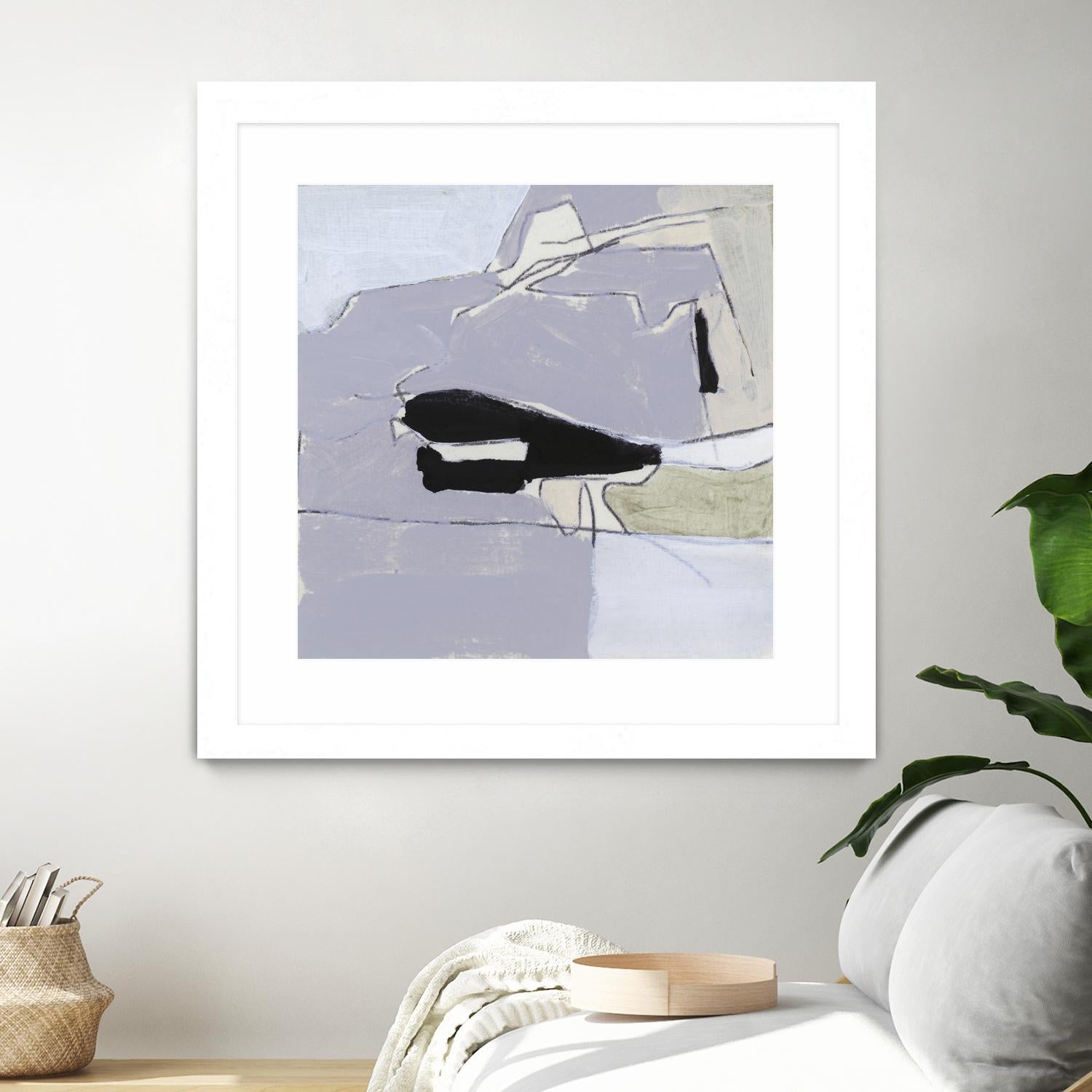 Grey Landscape I by Bellissimo Art on GIANT ART - beige abstract abstract