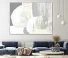 Neutral Curves I by Jennifer Goldberger on GIANT ART - grey  abstract abstract 