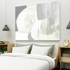 Neutral Curves I by Jennifer Goldberger on GIANT ART - grey  abstract abstract 
