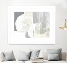 Neutral Curves I by Jennifer Goldberger on GIANT ART - grey  abstract abstract 
