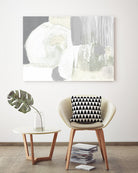 Neutral Curves I by Jennifer Goldberger on GIANT ART - grey  abstract abstract 