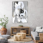 Tangled Threads III by June Vess on GIANT ART - black  abstract abstract