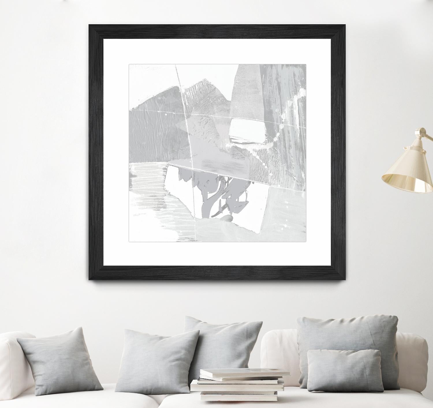 Composition Neutral II by Jennifer Goldberger on GIANT ART - white abstract abstract