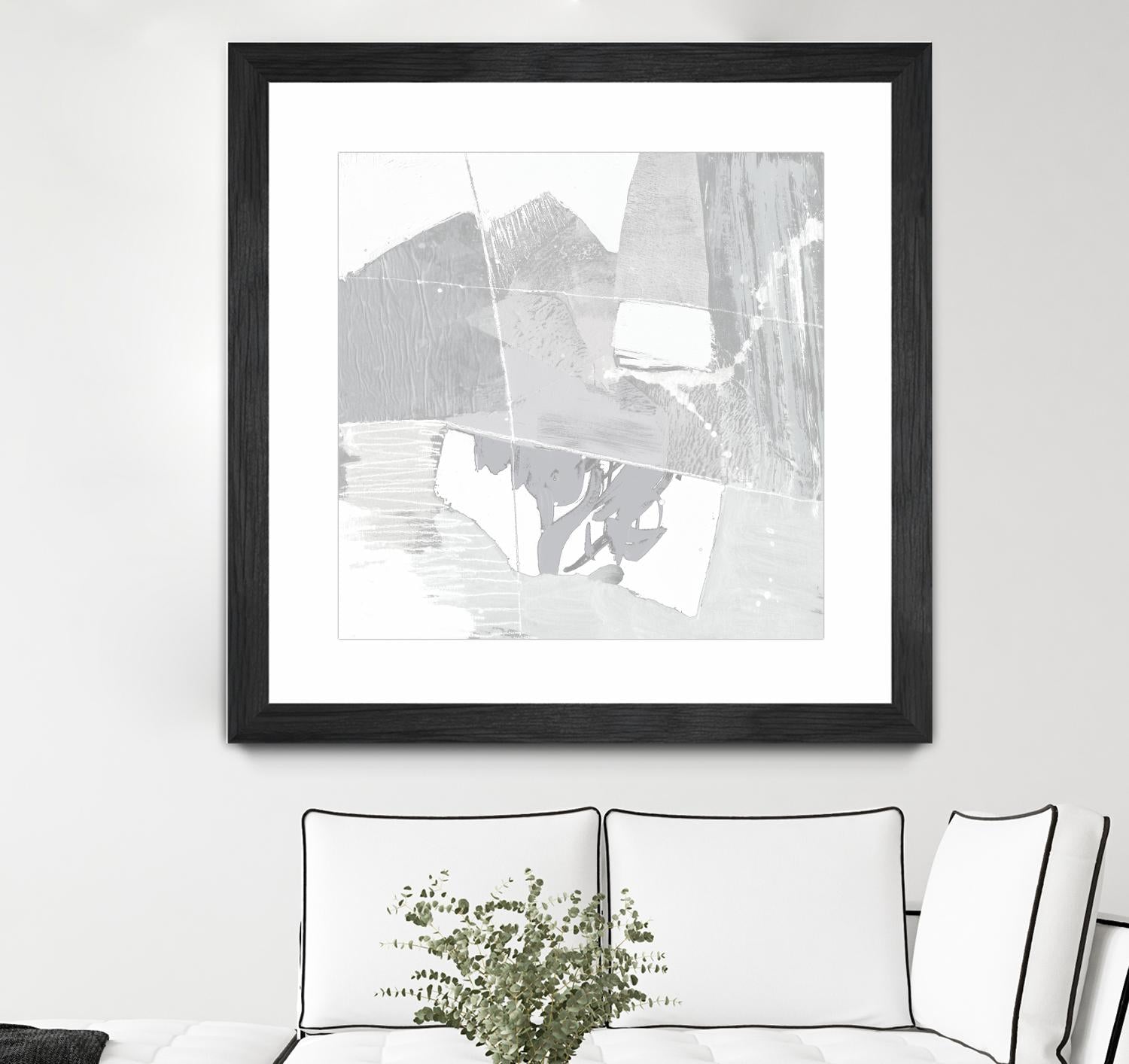 Composition Neutral II by Jennifer Goldberger on GIANT ART - white abstract abstract