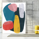 Orbital Fixture II by June Vess on GIANT ART - red abstract abstract