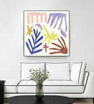 Coral Construction II by Melissa Wang on GIANT ART - pink abstract abstract