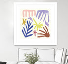 Coral Construction II by Melissa Wang on GIANT ART - pink abstract abstract
