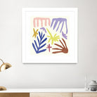 Coral Construction II by Melissa Wang on GIANT ART - pink abstract abstract