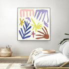 Coral Construction II by Melissa Wang on GIANT ART - pink abstract abstract
