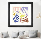 Coral Construction II by Melissa Wang on GIANT ART - pink abstract abstract
