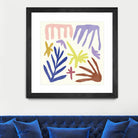 Coral Construction II by Melissa Wang on GIANT ART - pink abstract abstract