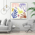 Coral Construction II by Melissa Wang on GIANT ART - pink abstract abstract
