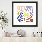 Coral Construction II by Melissa Wang on GIANT ART - pink abstract abstract