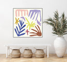 Coral Construction II by Melissa Wang on GIANT ART - pink abstract abstract