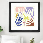 Coral Construction II by Melissa Wang on GIANT ART - pink abstract abstract