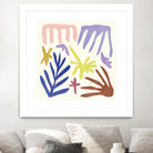 Coral Construction II by Melissa Wang on GIANT ART - pink abstract abstract