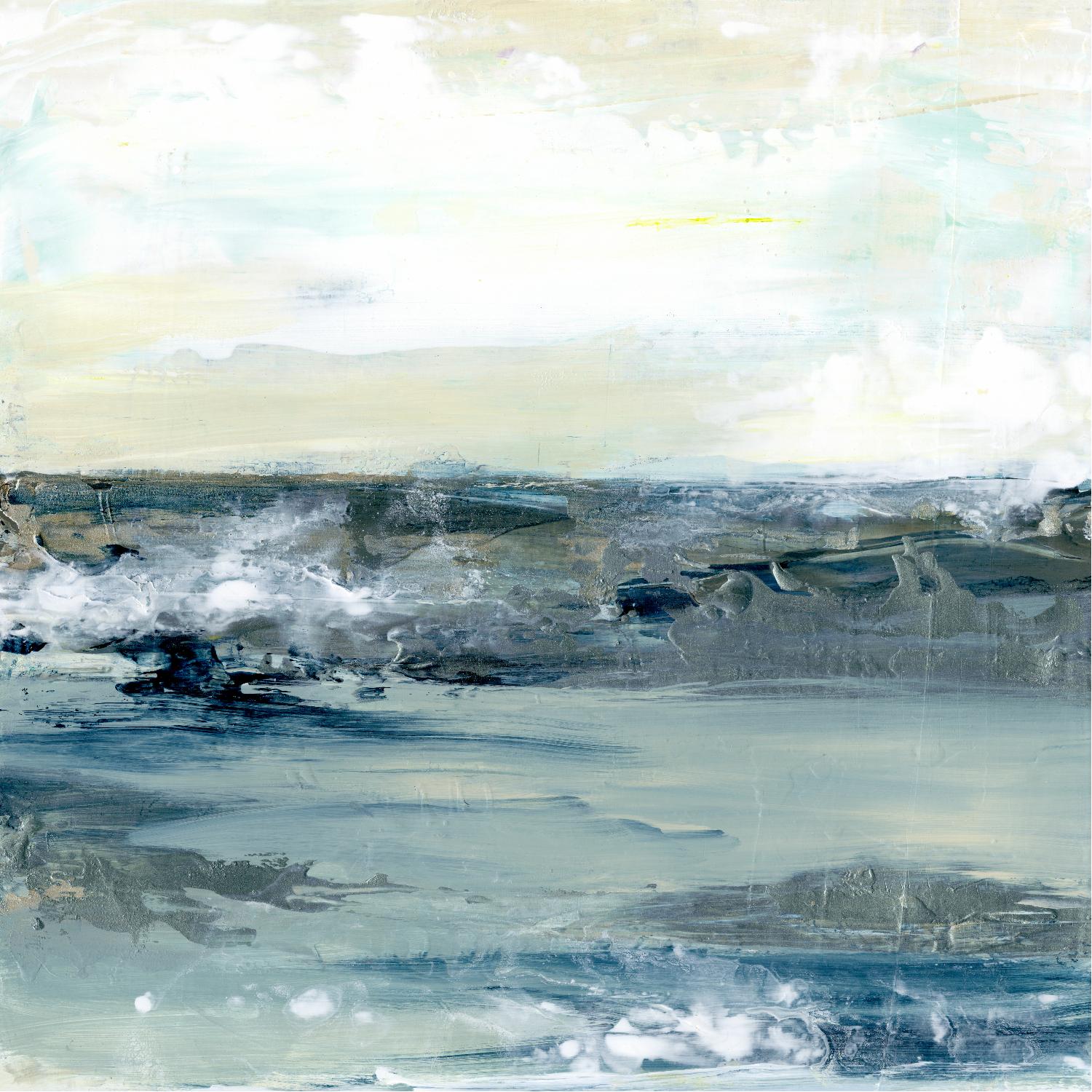 Coastal Blues I by Lila Bramma on GIANT ART - white landscapes & seascapes abstract