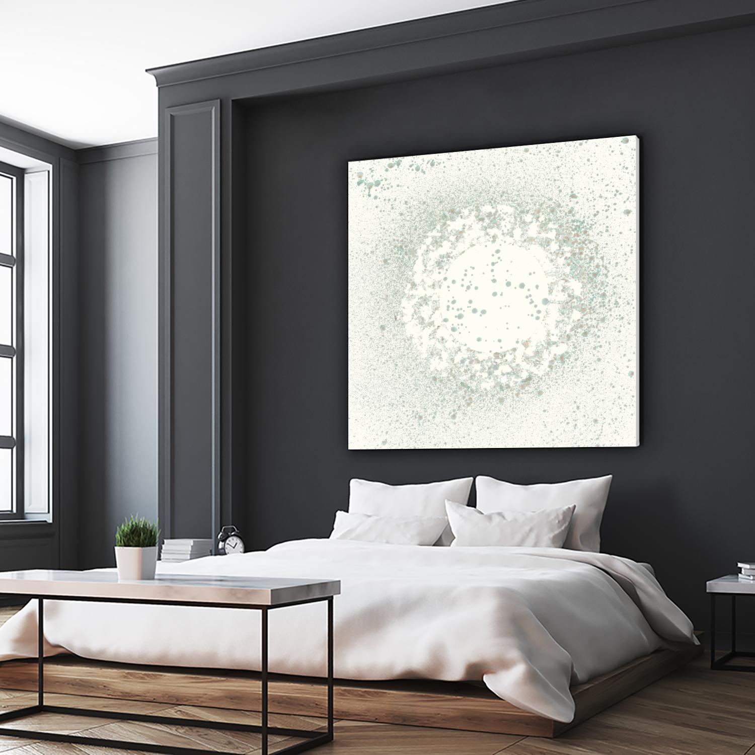 Mica Aperture II by Vanna Lam on GIANT ART - green  abstract abstract