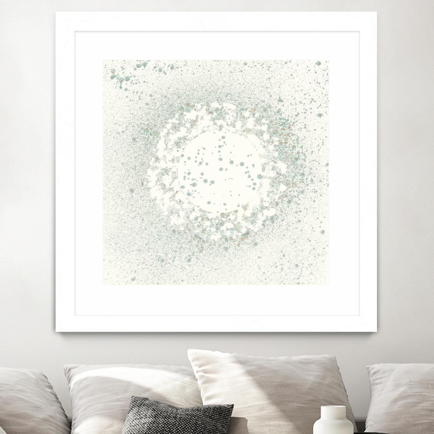 Mica Aperture II by Vanna Lam on GIANT ART - green  abstract abstract