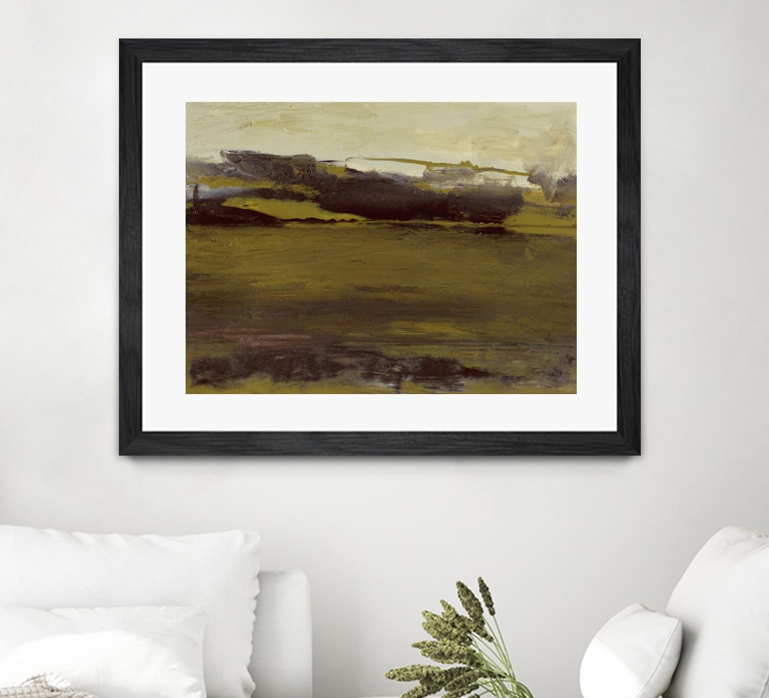 Milieu III by Sharon Gordon on GIANT ART - green abstract abstract