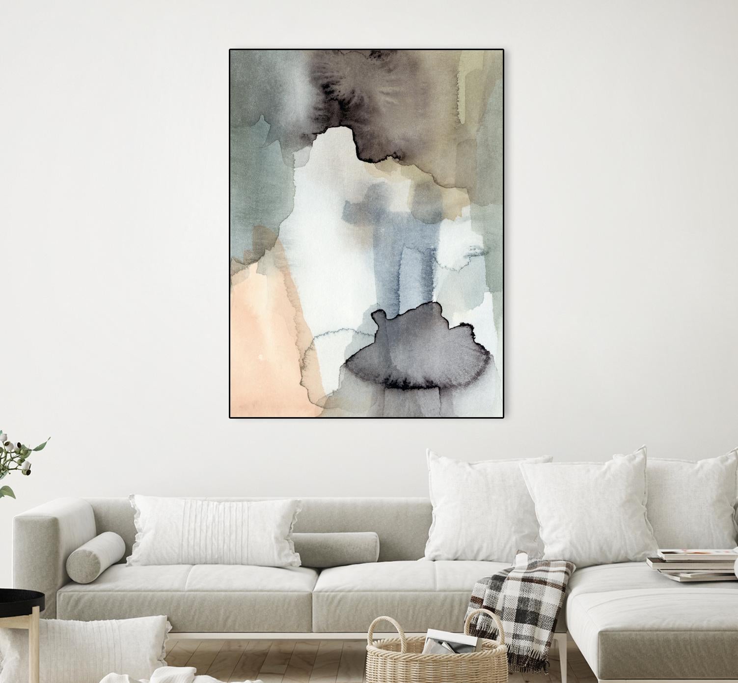 Nectar II by Victoria Barnes on GIANT ART - blue abstract abstract 