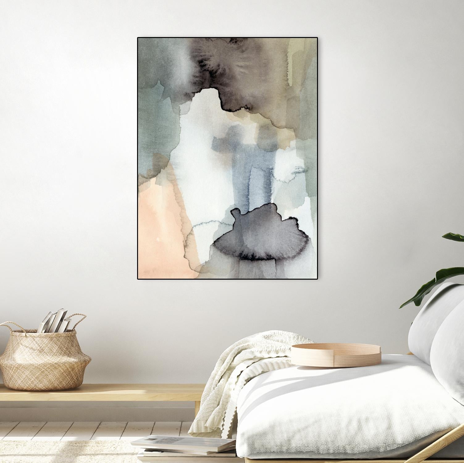 Nectar II by Victoria Barnes on GIANT ART - blue abstract abstract 