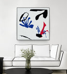 Poker II by Melissa Wang on GIANT ART - red abstract abstract 