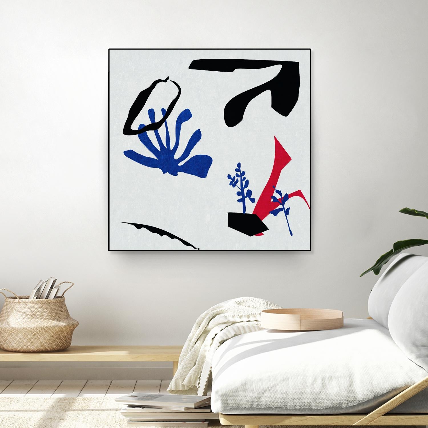 Poker II by Melissa Wang on GIANT ART - red abstract abstract 
