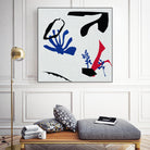 Poker II by Melissa Wang on GIANT ART - red abstract abstract 
