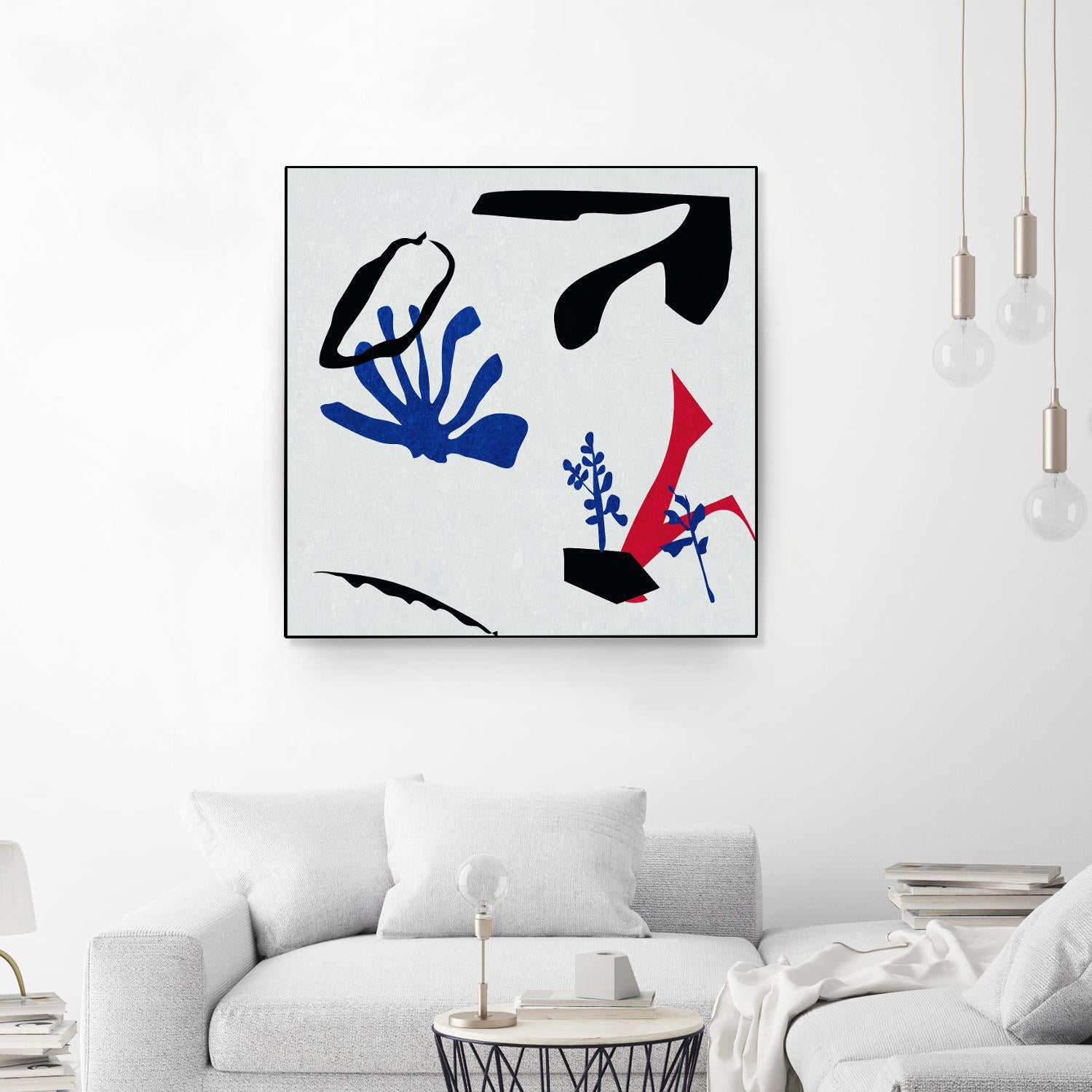 Poker II by Melissa Wang on GIANT ART - red abstract abstract 