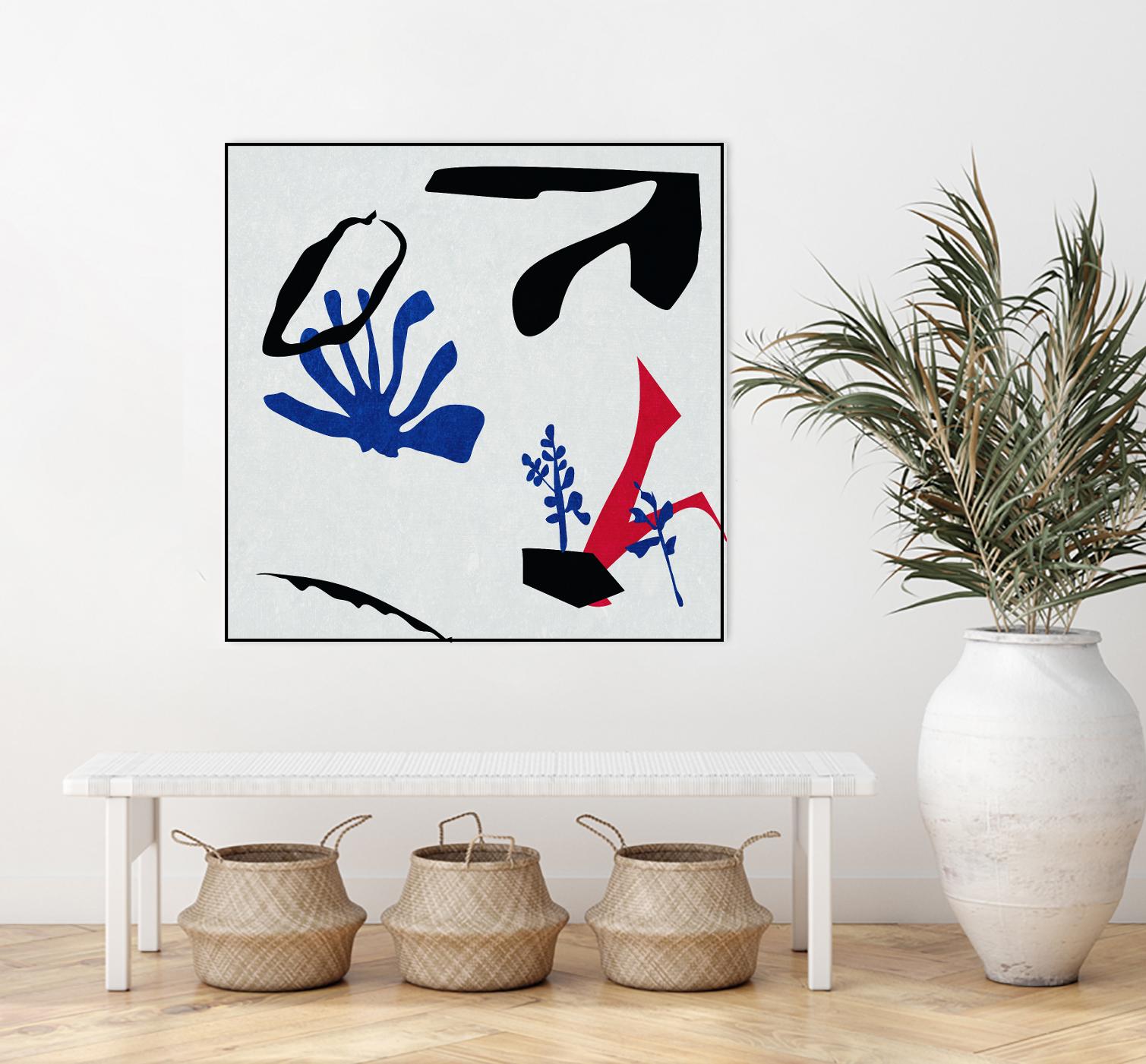 Poker II by Melissa Wang on GIANT ART - red abstract abstract 
