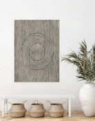 Cedar Grooves III by Vanna Lam on GIANT ART - black abstract abstract