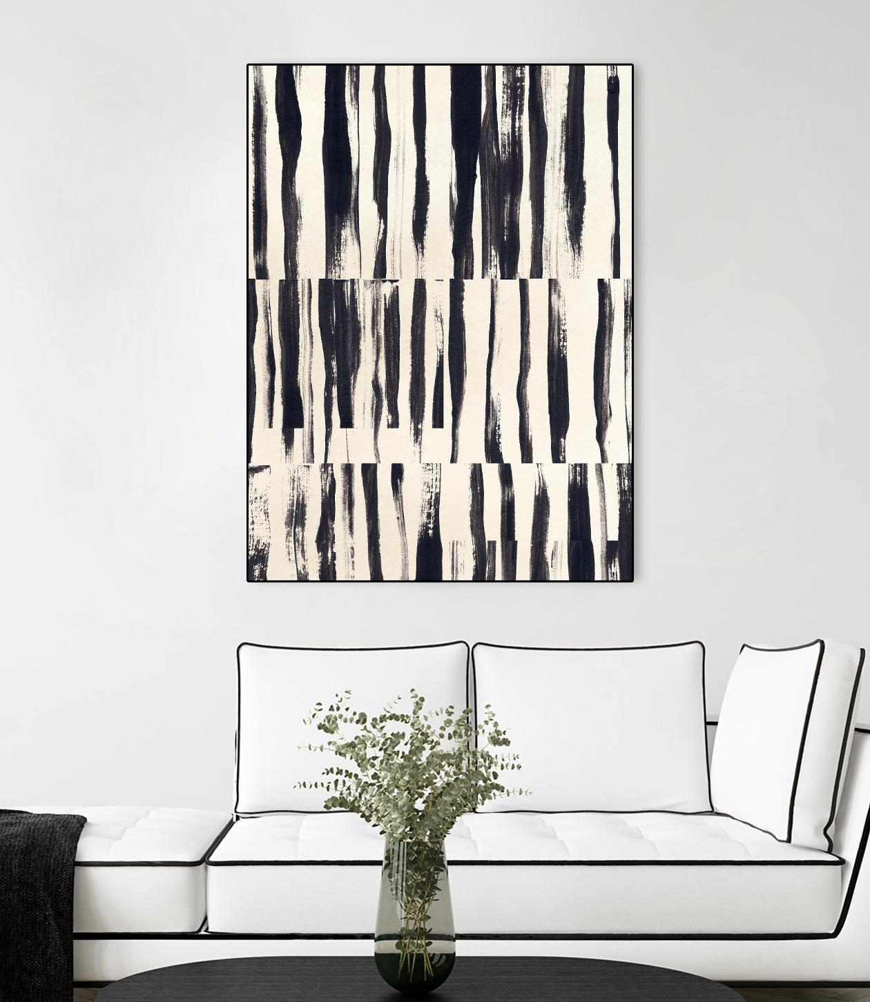 Minor Key II by June Vess on GIANT ART - beige  abstract abstract 