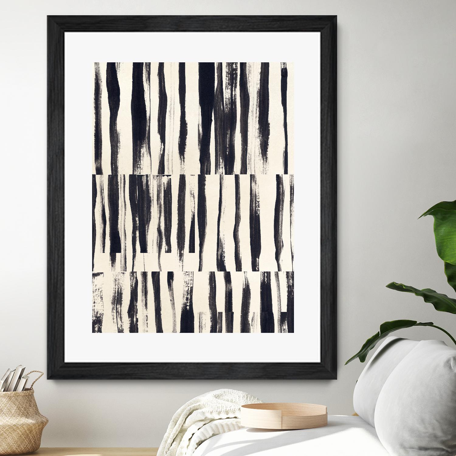 Minor Key II by June Vess on GIANT ART - beige  abstract abstract 