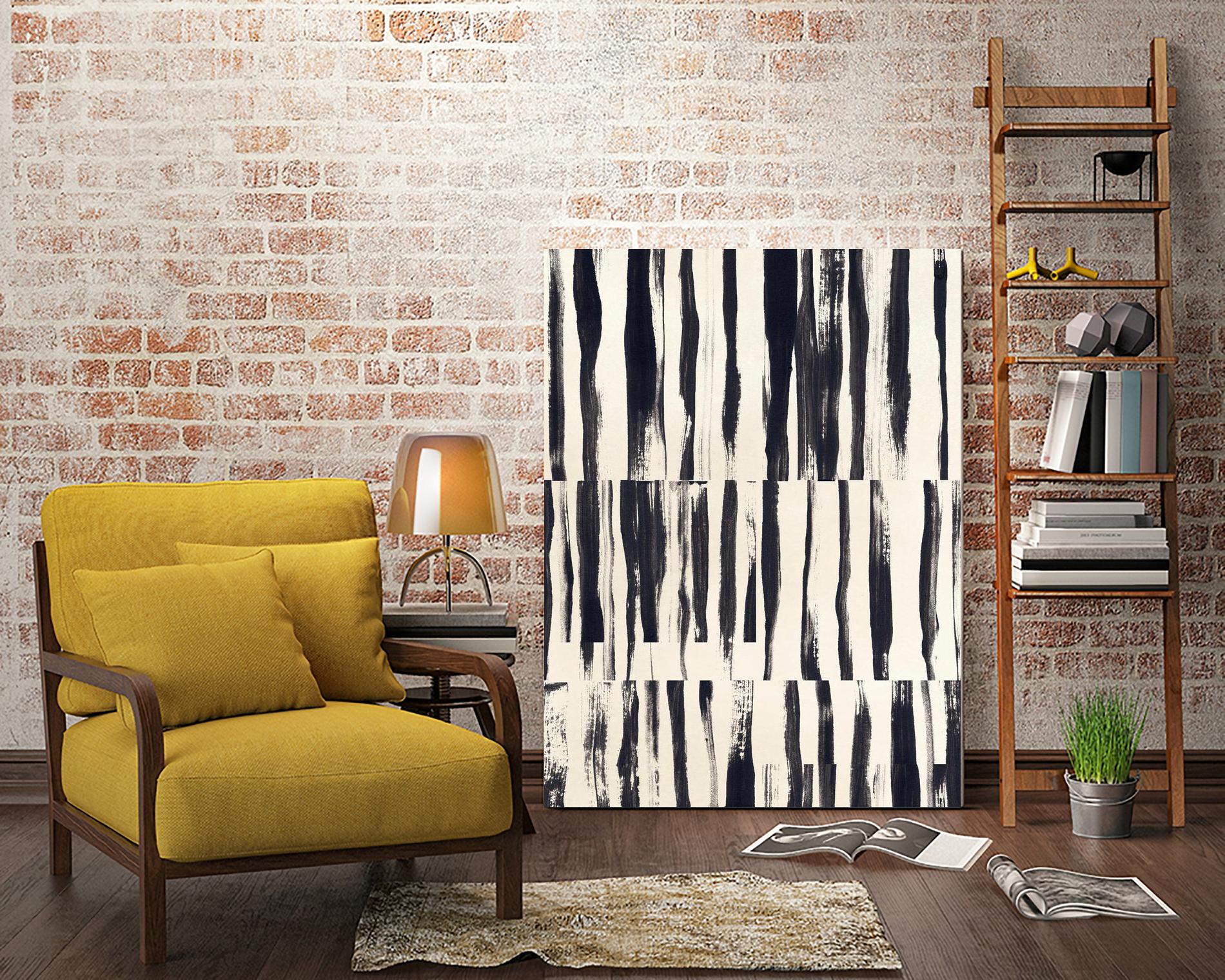 Minor Key II by June Vess on GIANT ART - beige  abstract abstract 