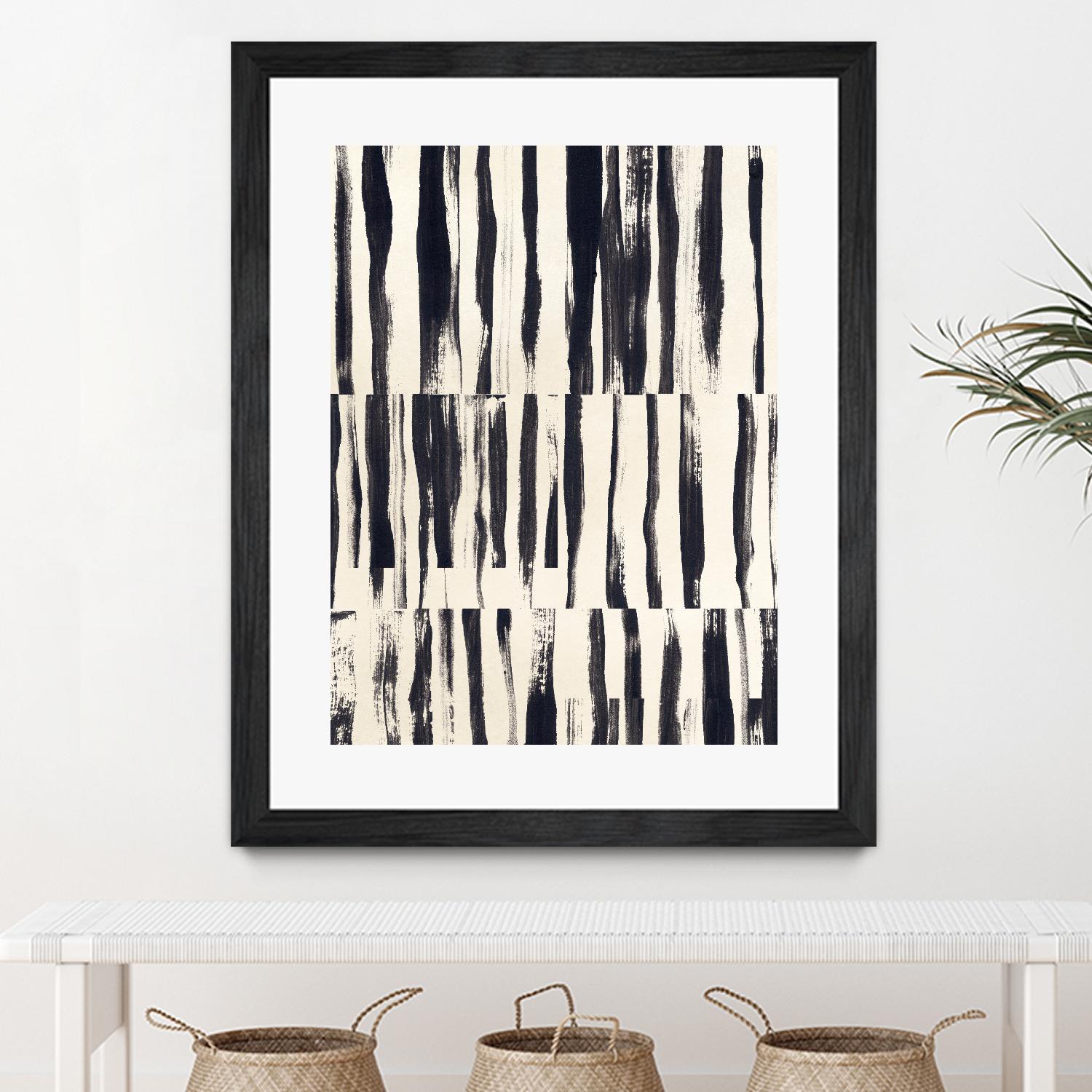 Minor Key II by June Vess on GIANT ART - beige  abstract abstract 