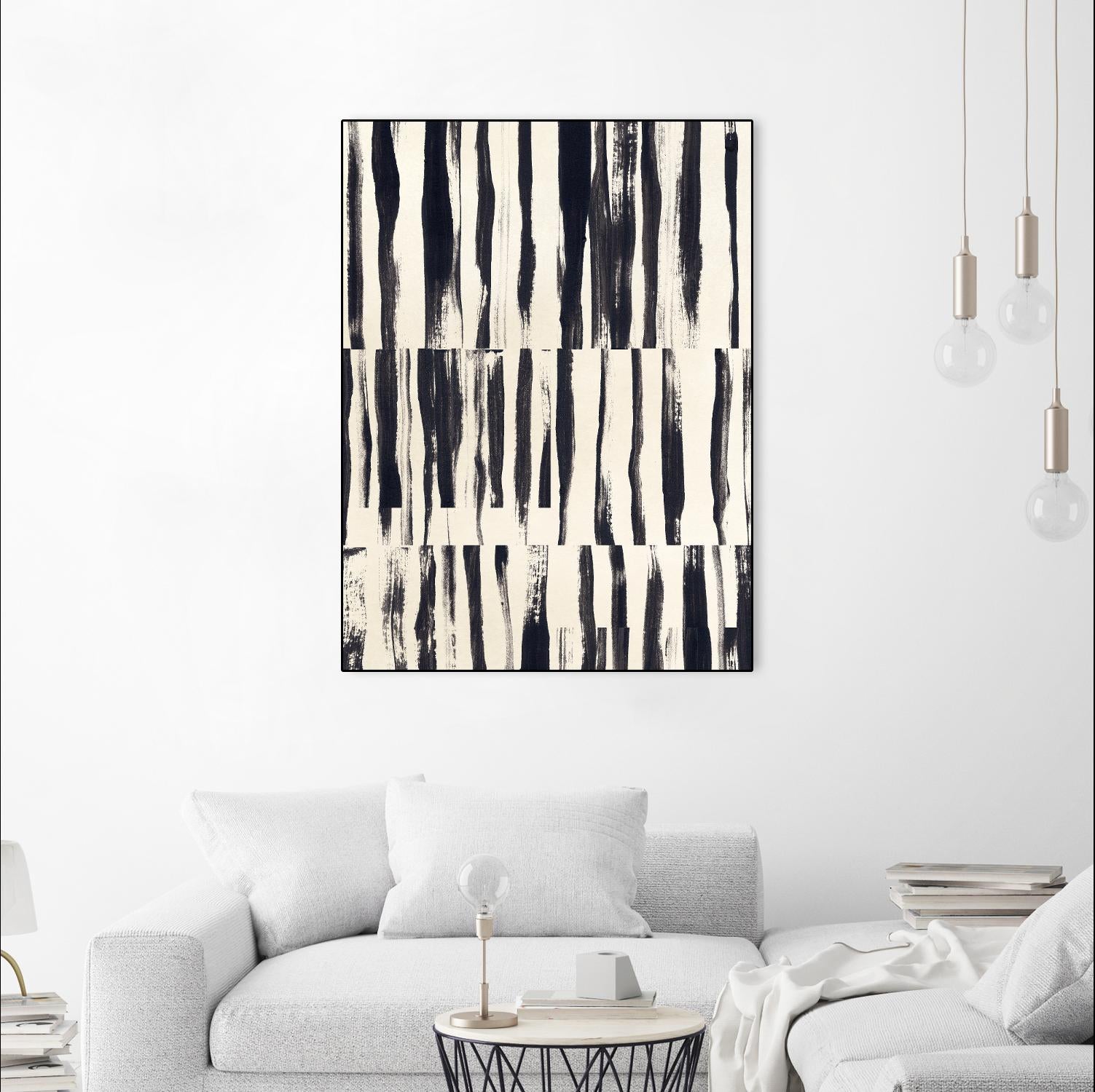 Minor Key II by June Vess on GIANT ART - beige  abstract abstract 
