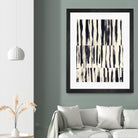 Minor Key II by June Vess on GIANT ART - beige  abstract abstract 