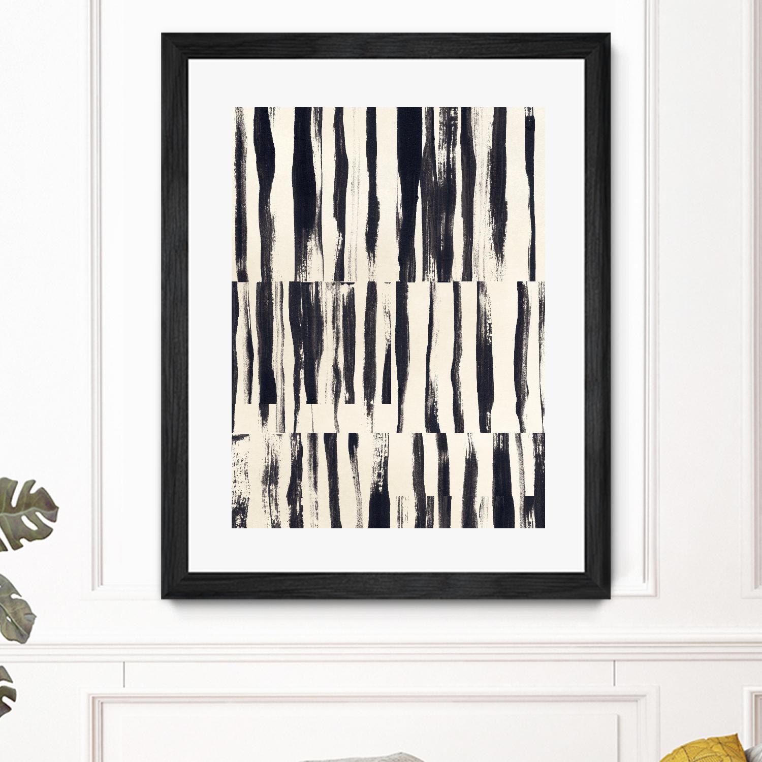 Minor Key II by June Vess on GIANT ART - beige  abstract abstract 