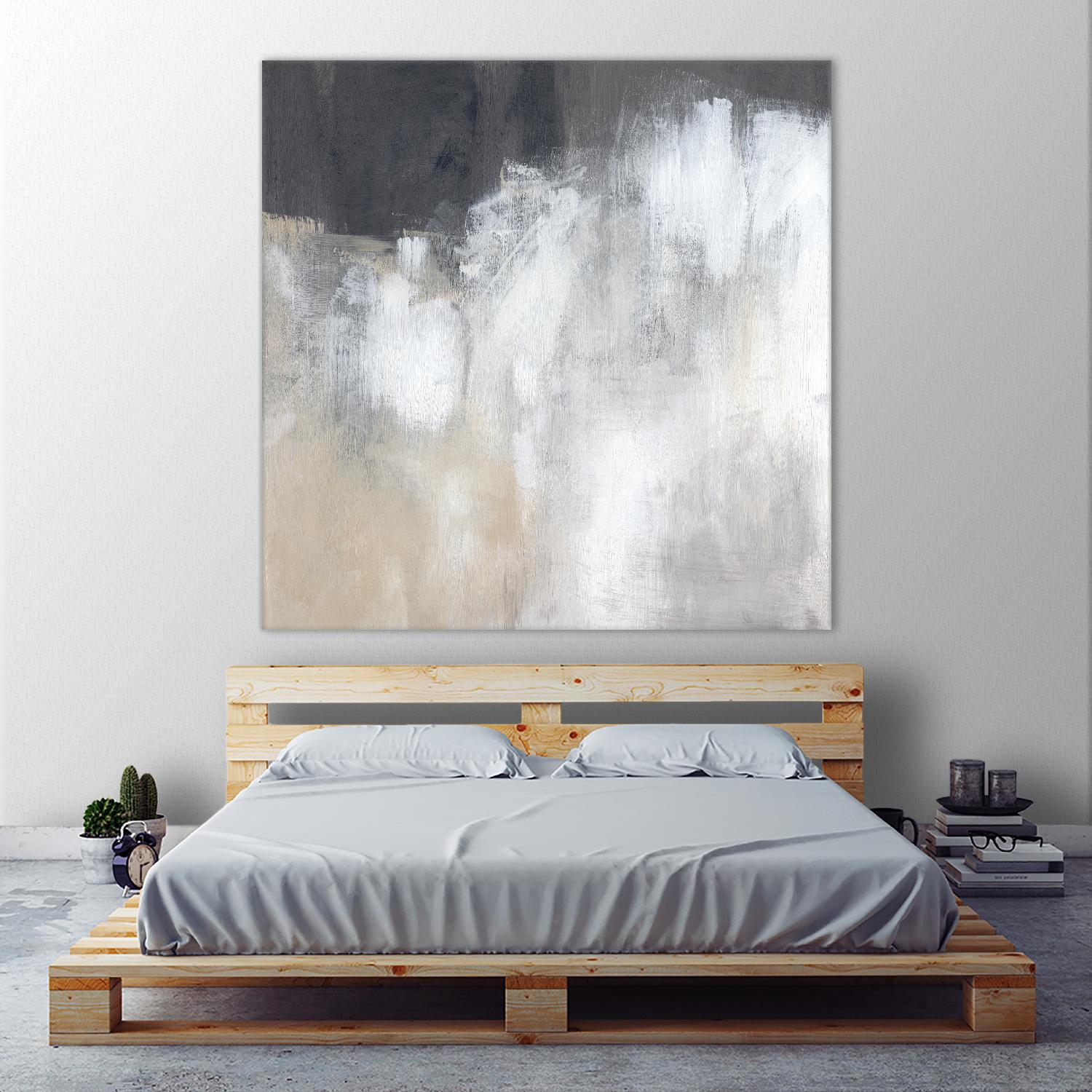 Neutral Abstract II by Jennifer Parker on GIANT ART - beige abstract abstract 
