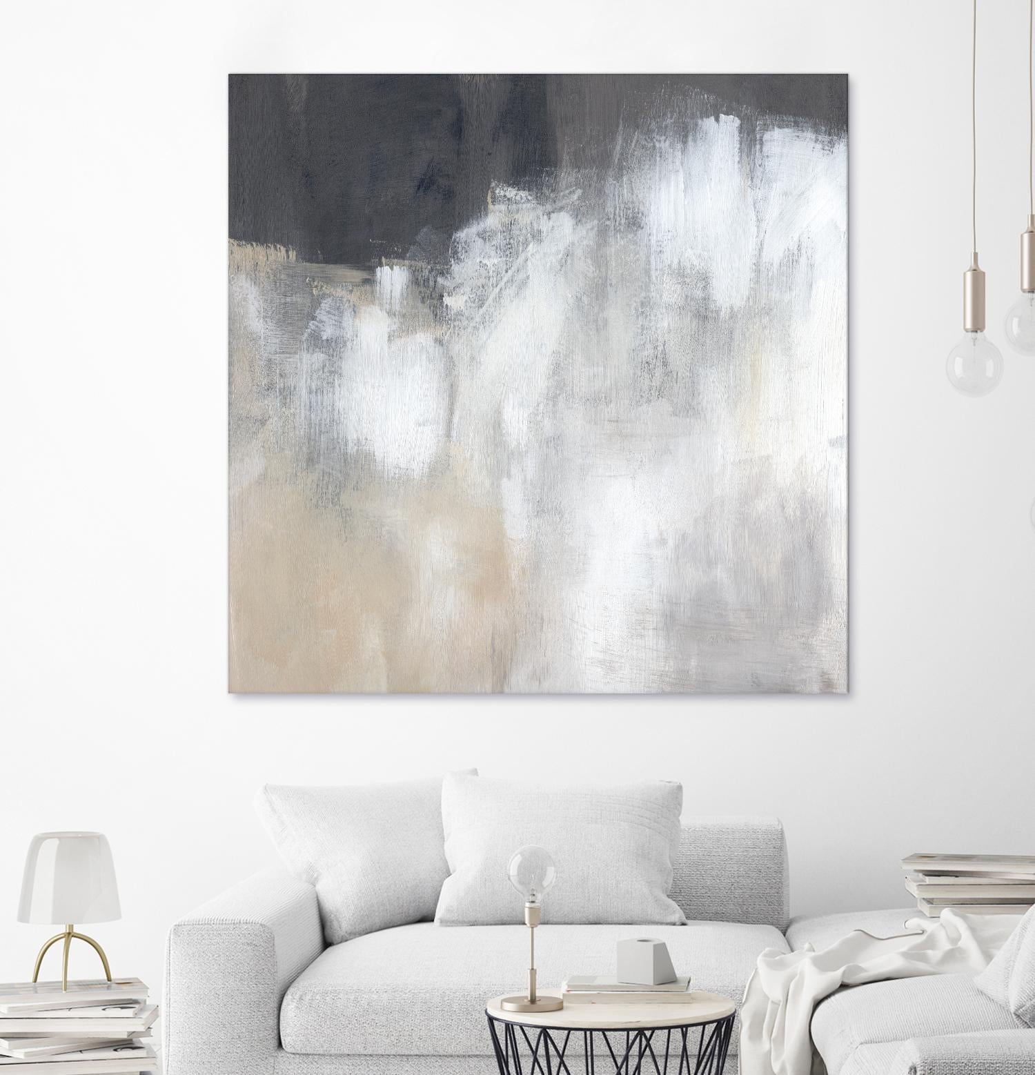 Neutral Abstract II by Jennifer Parker on GIANT ART - beige abstract abstract 