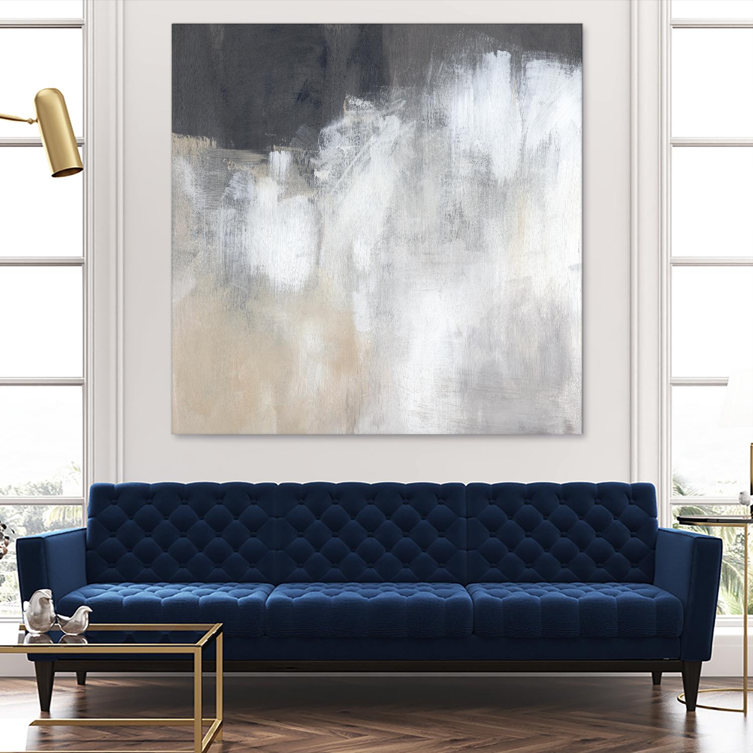 Neutral Abstract II by Jennifer Parker on GIANT ART - beige abstract abstract 